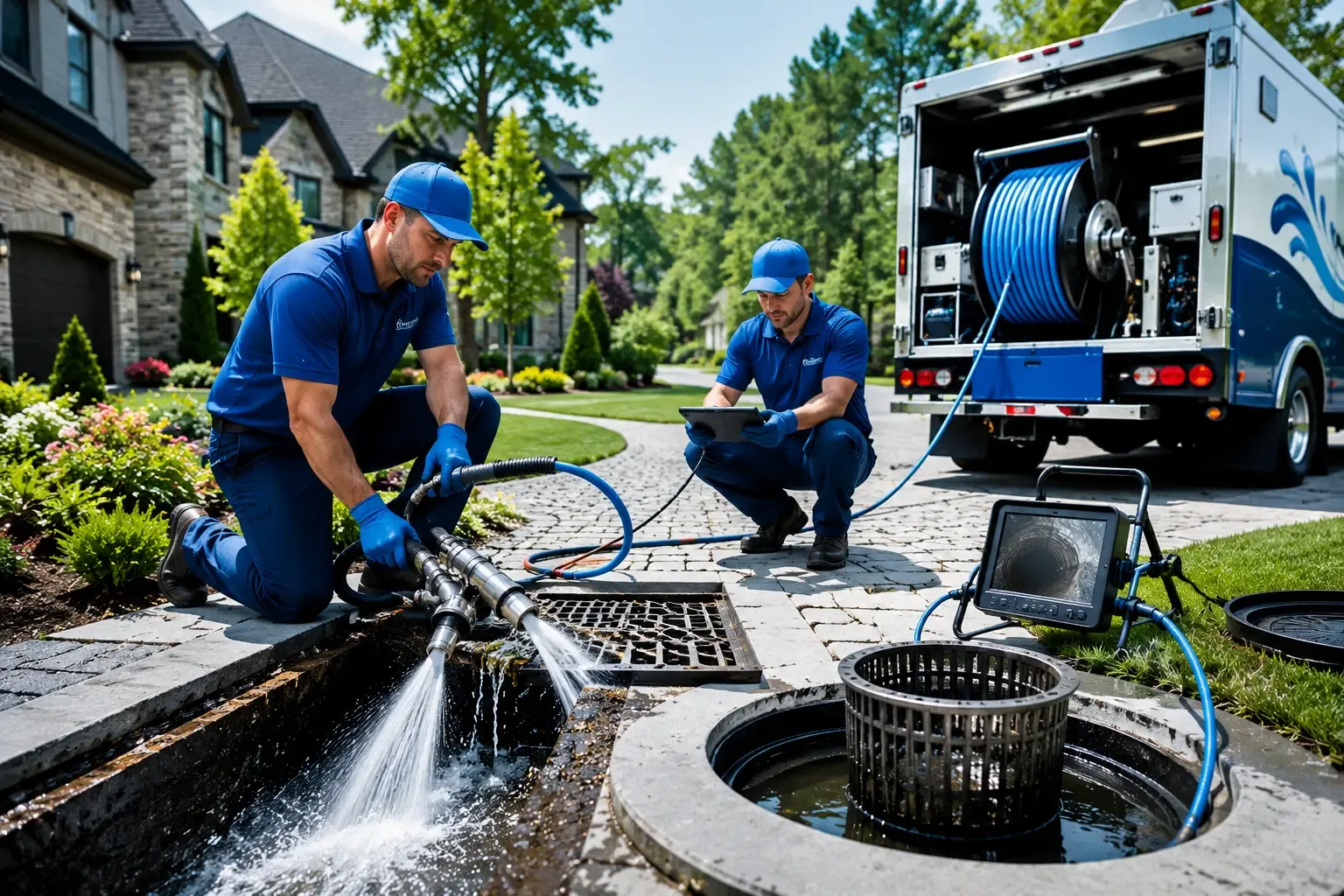Local outdoor drain cleaning professionals in Fairless Hills, PA